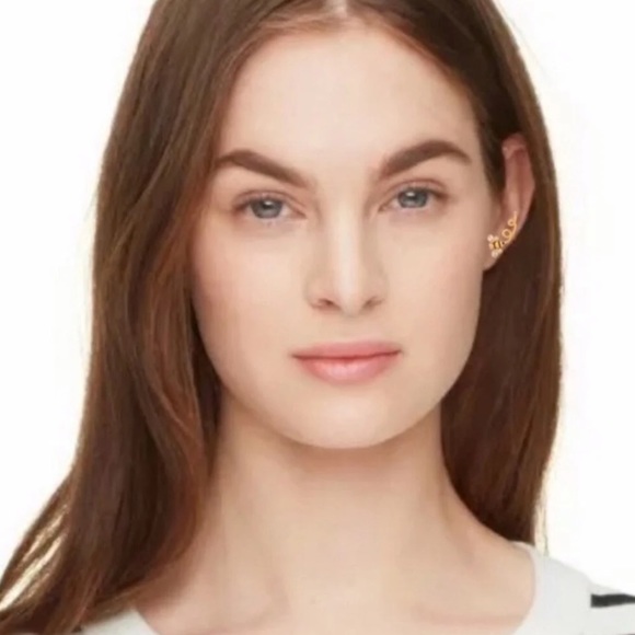 $68 Kate Spade picnic perfect bee ear crawler earrings - Picture 2 of 7